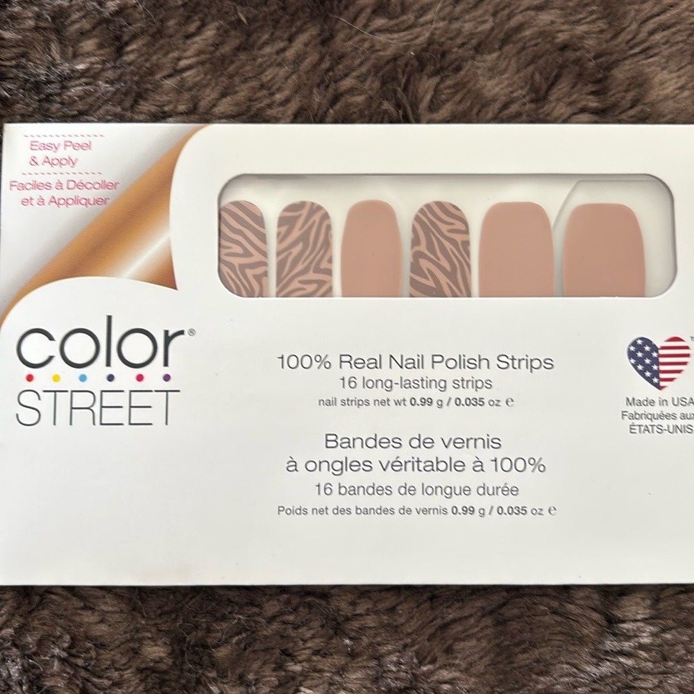 Color Street “All Wild Up” nail polish strips